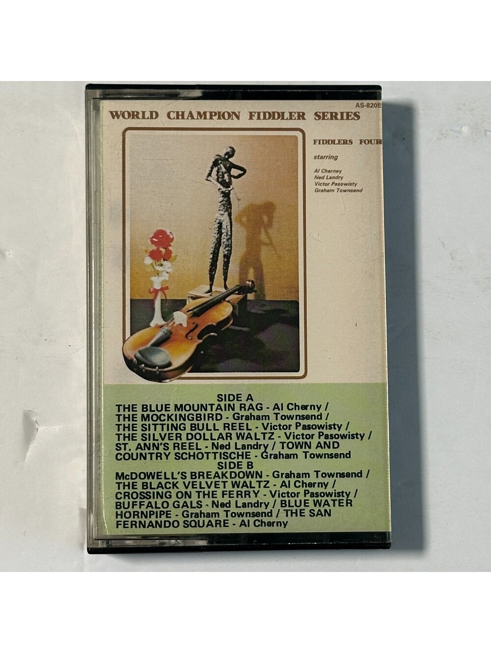 World Champion Fiddler Series Fiddlers Four Cassette ASC-8205 Graham Townsend